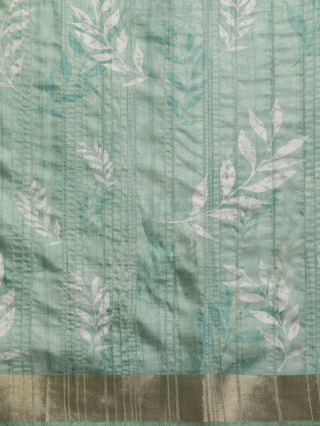 Soft Silk Floral Printed Zari Woven Border Saree