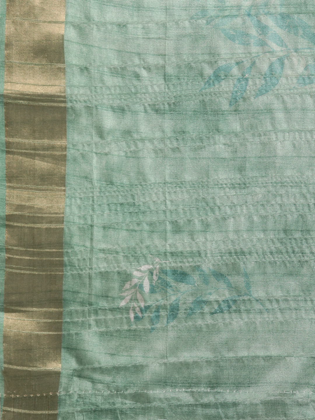 Soft Silk Floral Printed Zari Woven Border Saree