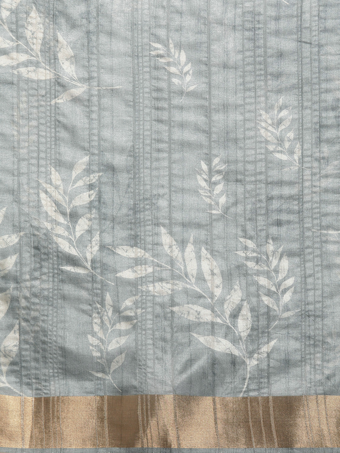 Soft Silk Floral Printed Zari Woven Border Saree