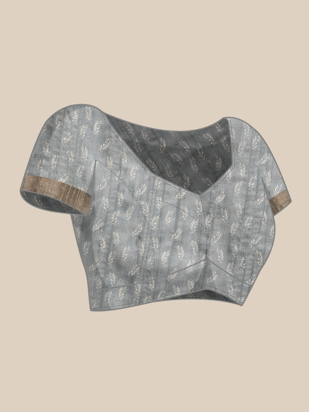 Soft Silk Floral Printed Zari Woven Border Saree