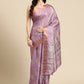Soft Silk Floral Printed Zari Woven Border Saree