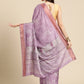 Soft Silk Floral Printed Zari Woven Border Saree