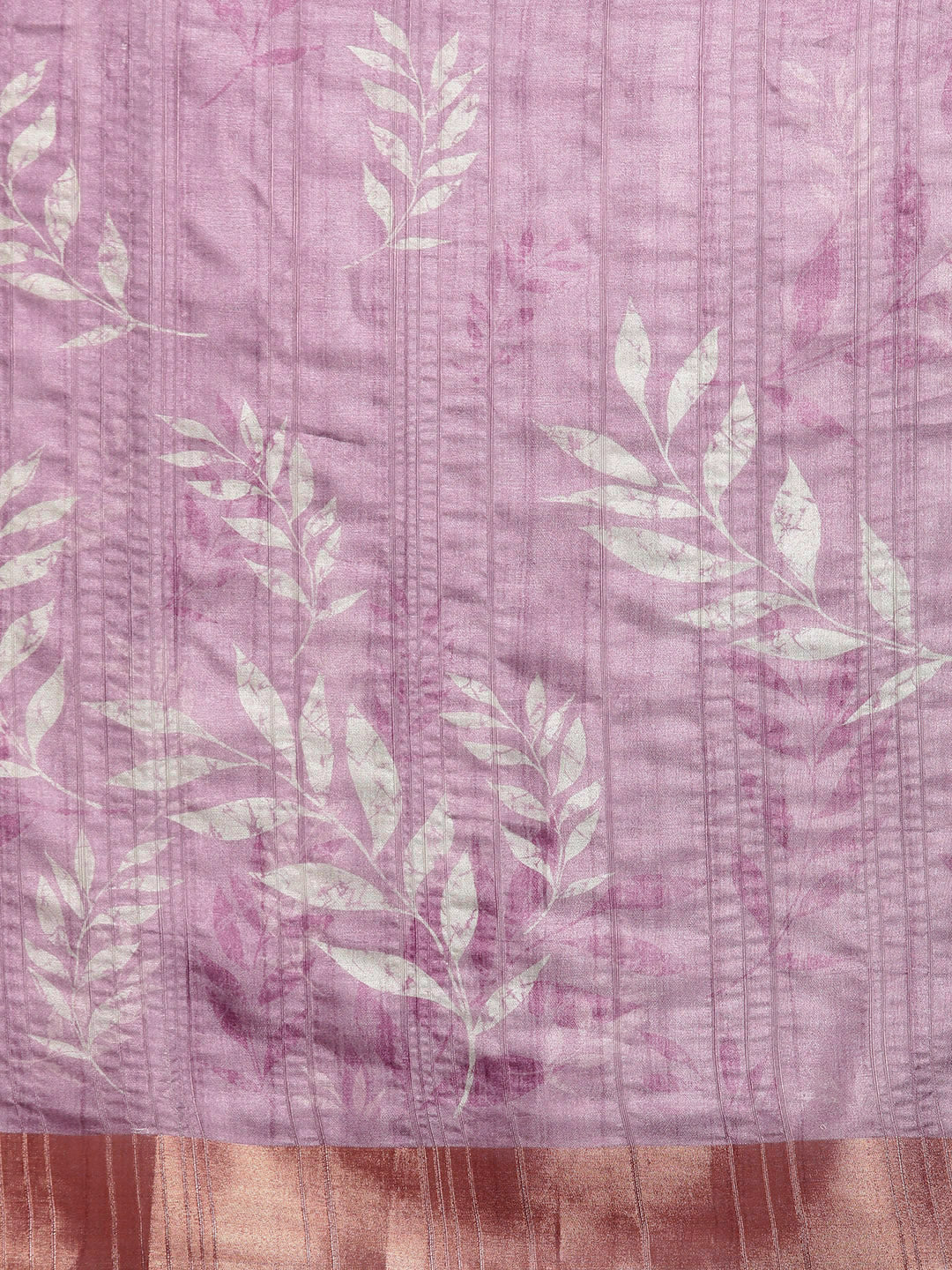 Soft Silk Floral Printed Zari Woven Border Saree