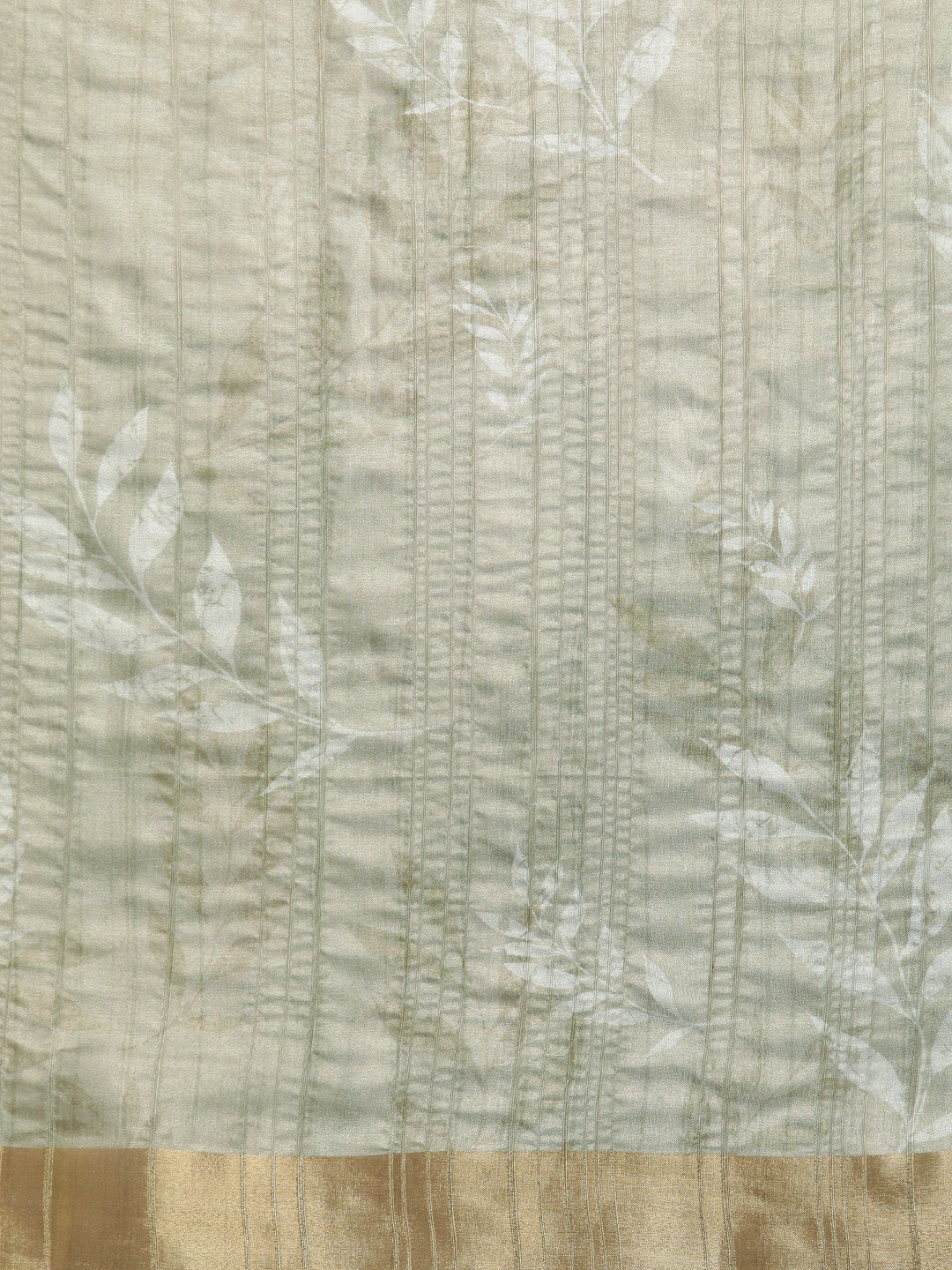 Soft Silk Floral Printed Zari Woven Border Saree