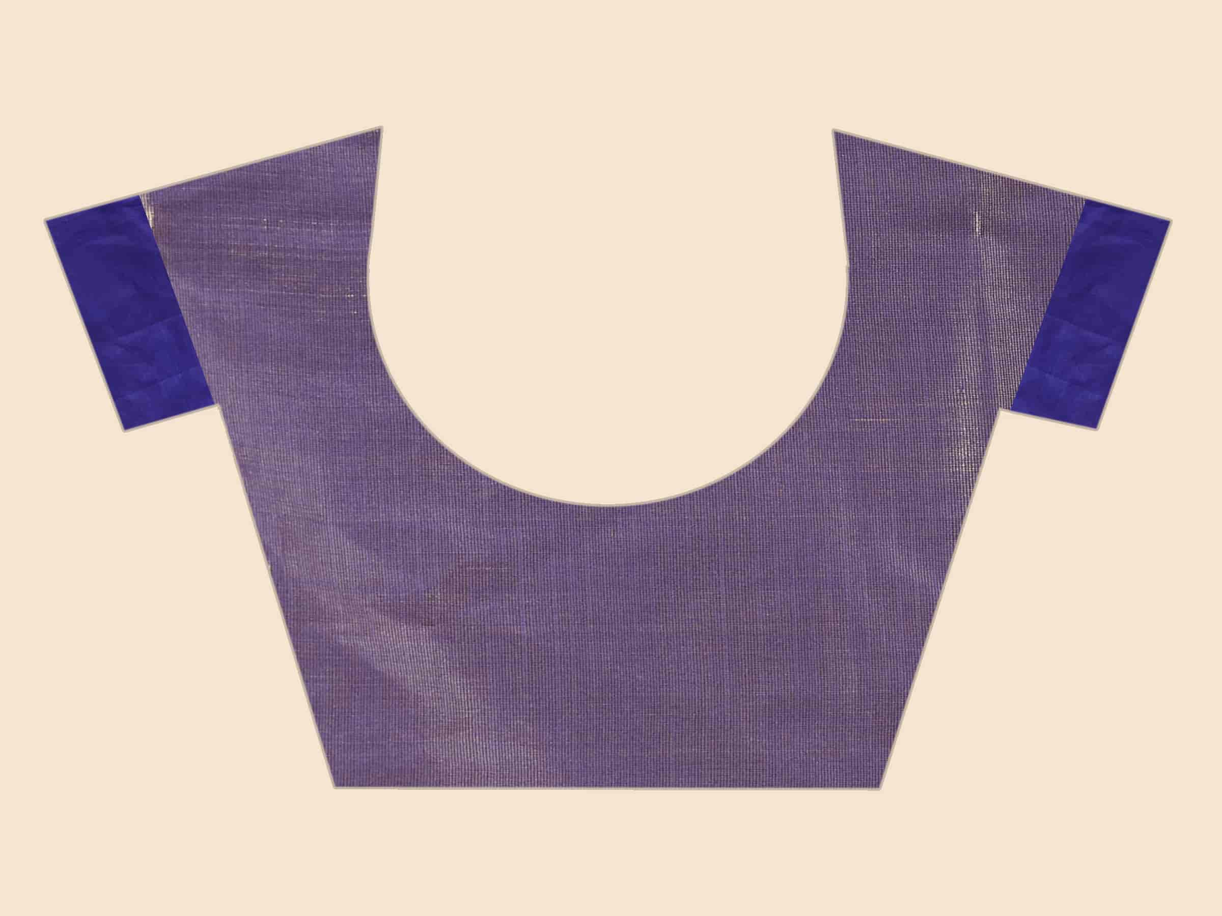 Solid Zari Banarasi Saree With Tassels