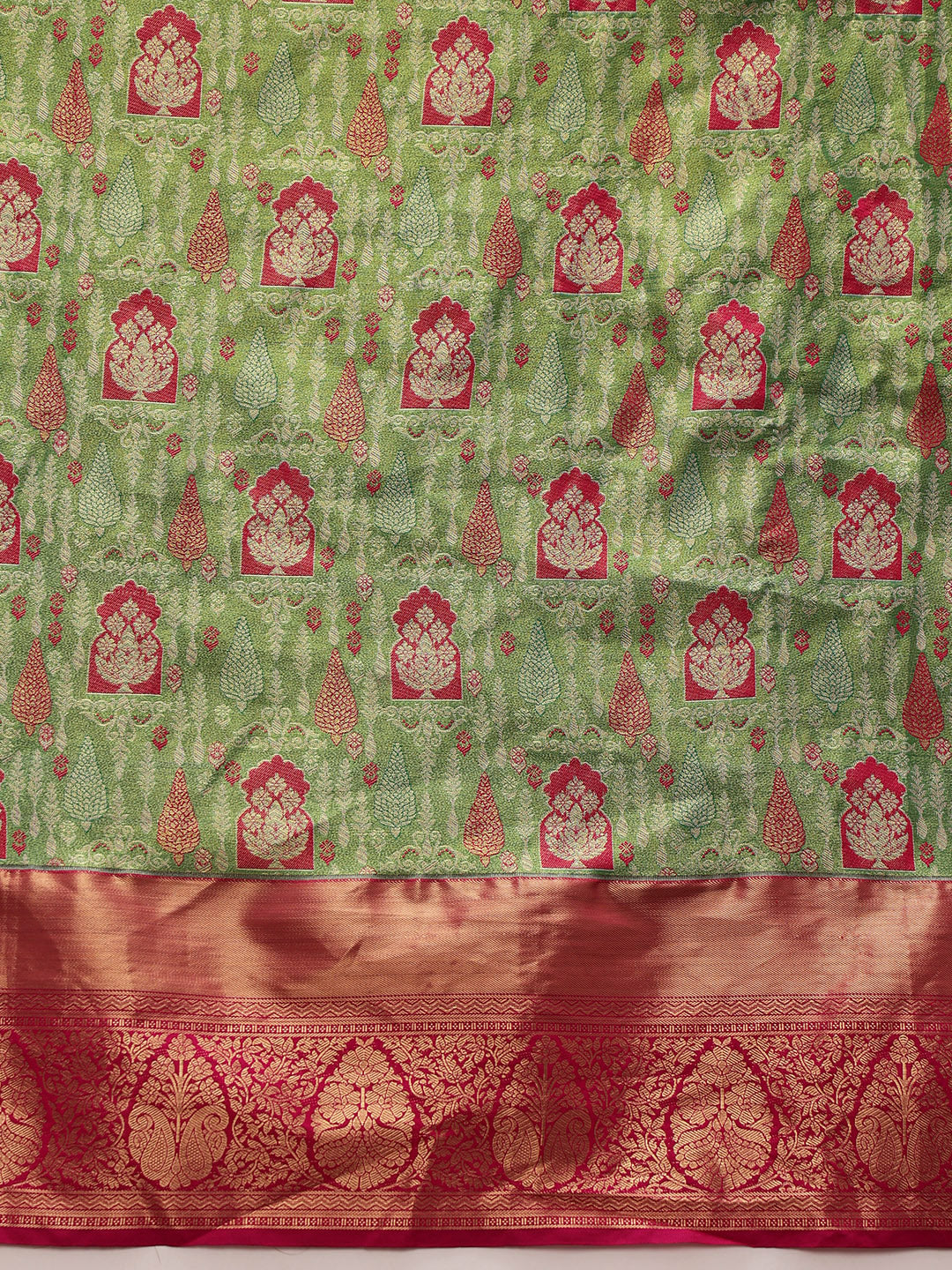 Heavy Pure Silk Woven Banarasi Saree