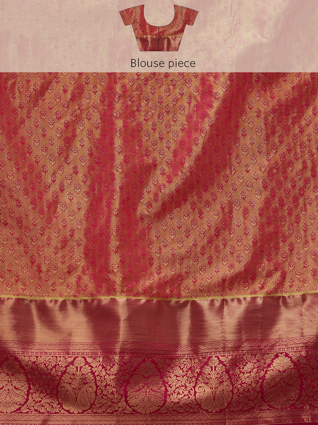 Heavy Pure Silk Woven Banarasi Saree