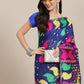 Women's Woven Jamdani Saree With Unstitched Blouse Piece