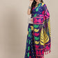 Women's Woven Jamdani Saree With Unstitched Blouse Piece