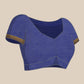 Women's Woven Jamdani Saree With Unstitched Blouse Piece
