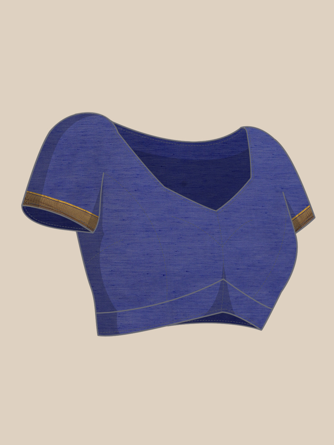 Women's Woven Jamdani Saree With Unstitched Blouse Piece