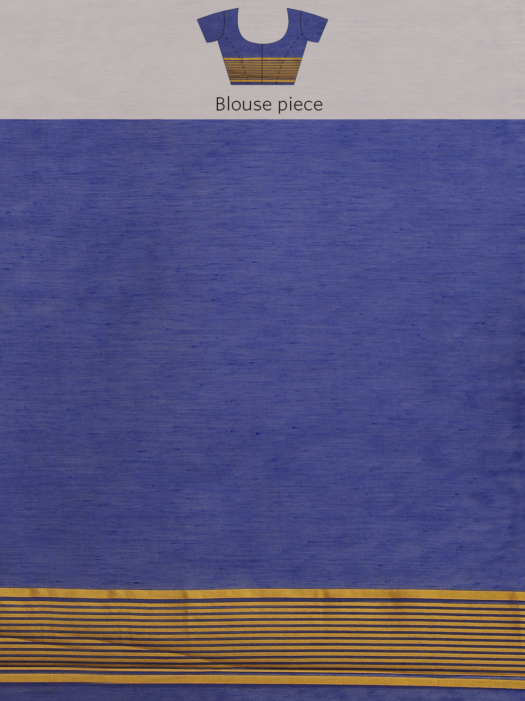 Women's Woven Jamdani Saree With Unstitched Blouse Piece