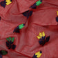 Women's Pure Cotton Jamdani Saree With Unstitched Blouse Piece