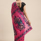 Women's Pure Cotton Jamdani Woven Saree With Unstitched Blouse Piece
