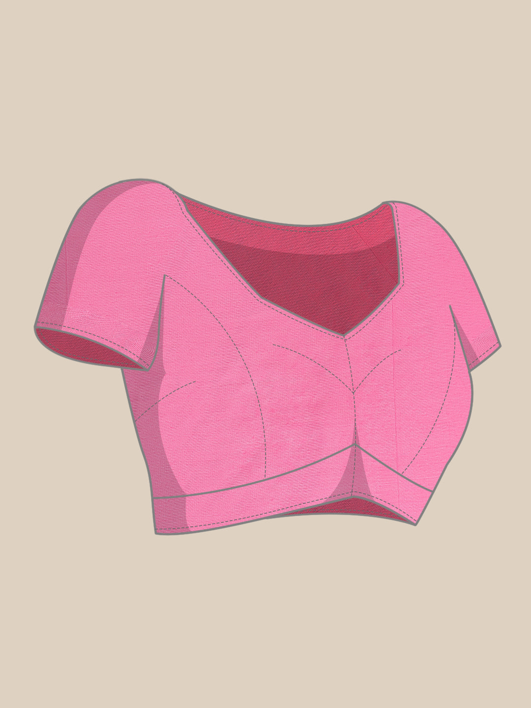 Women's Pure Cotton Jamdani Woven Saree With Unstitched Blouse Piece