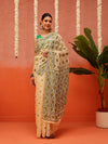 Geomatric Work Cotton Jamdani Saree