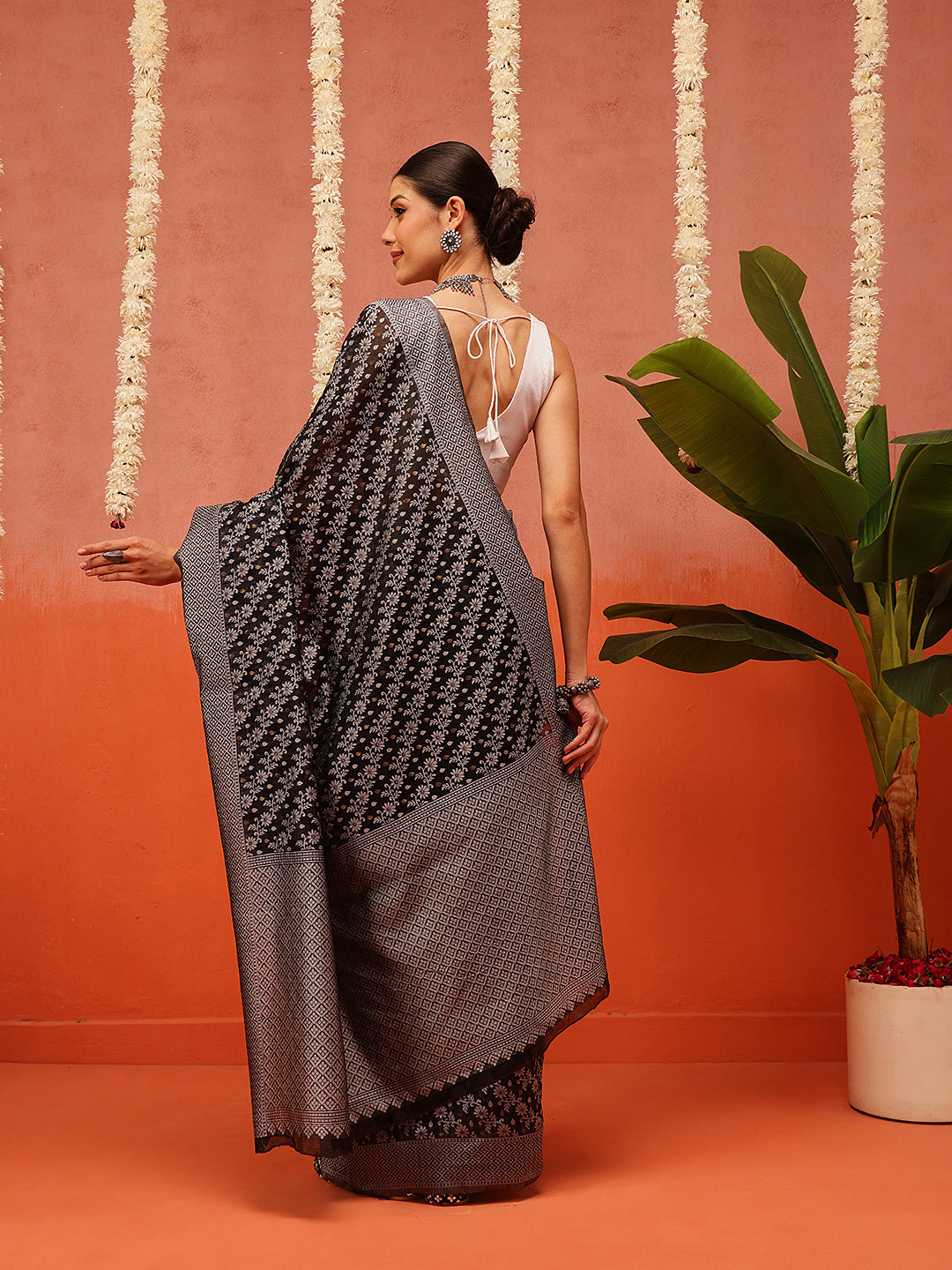 Dhakai Cotton Jamdani Saree