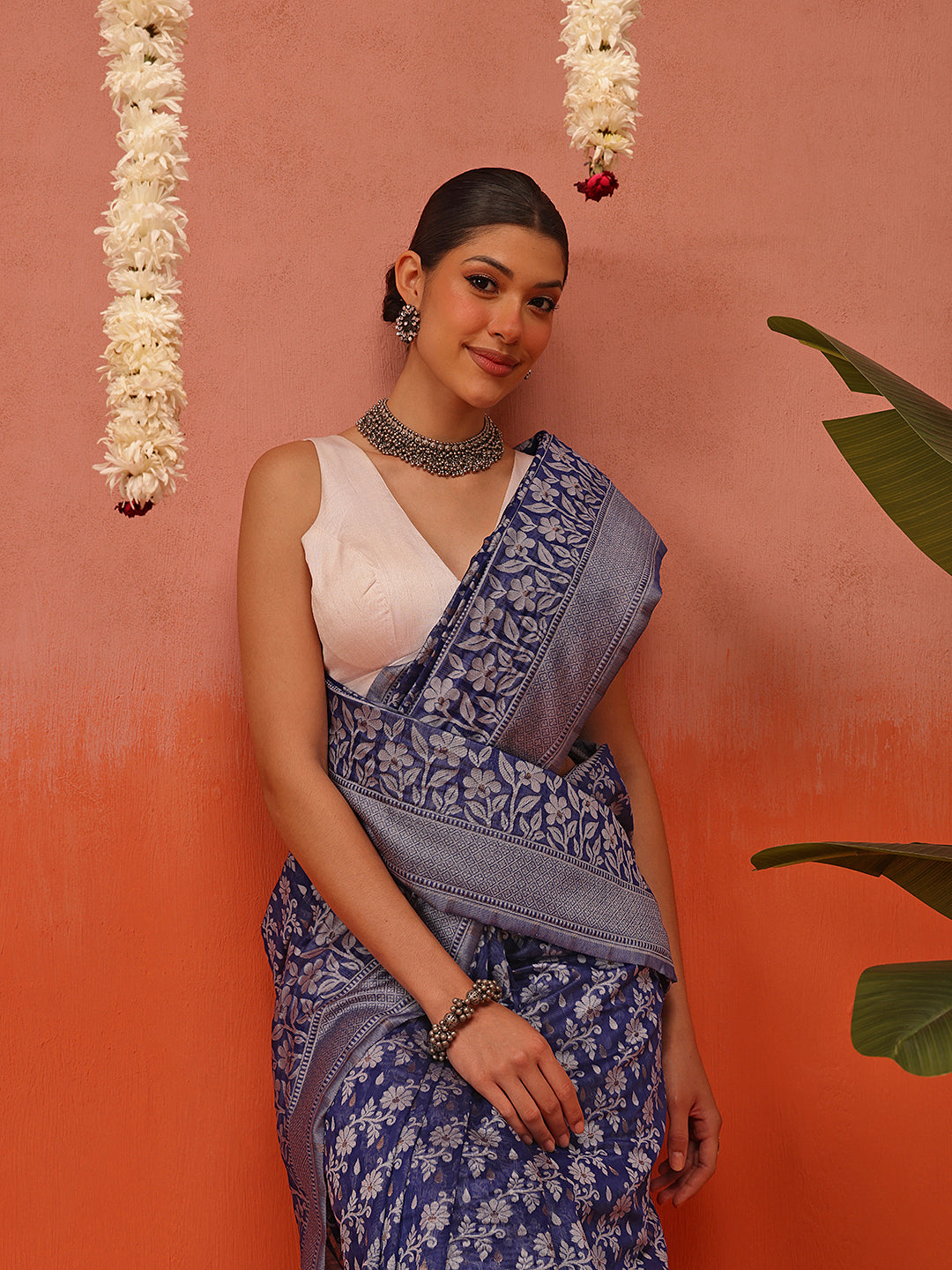 Dhakai Cotton Jamdani Saree