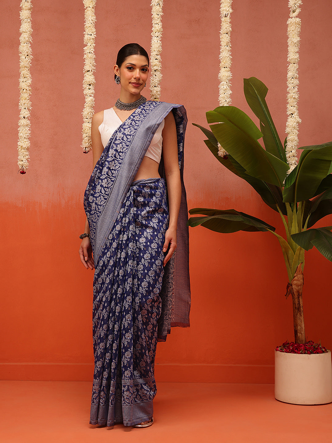 Dhakai Cotton Jamdani Saree