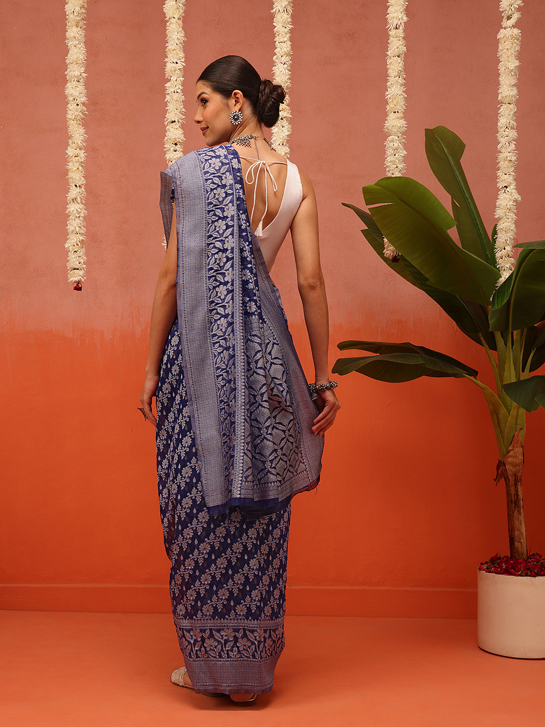 Dhakai Cotton Jamdani Saree