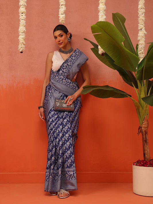 Dhakai Cotton Jamdani Saree