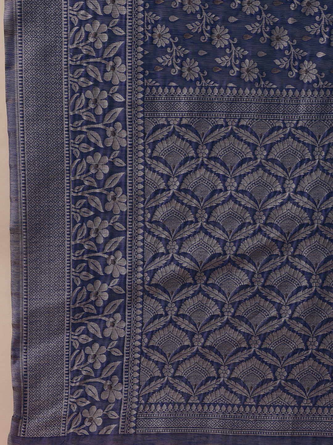 Dhakai Cotton Jamdani Saree