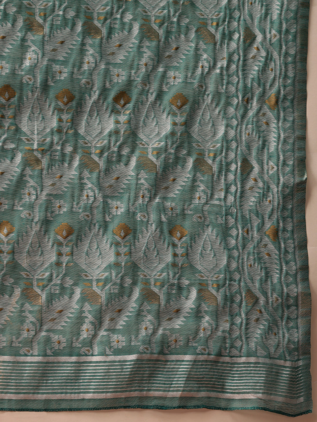 Dhakai Cotton Jamdani Saree