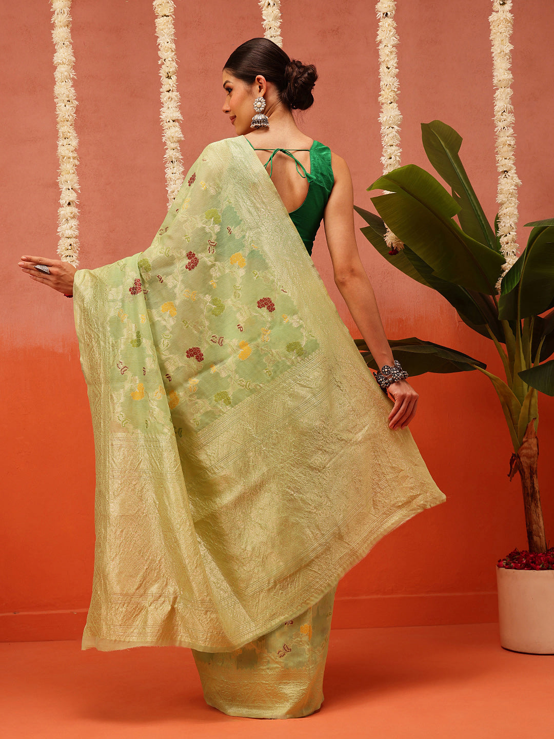 Dhakai Cotton Jamdani Saree