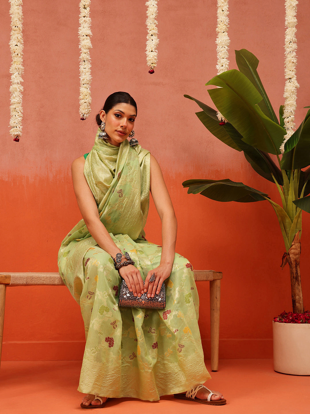 Dhakai Cotton Jamdani Saree