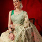 Cotton Jamdani Saree With Unstitched Blouse Piece