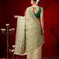 Cotton Jamdani Saree With Unstitched Blouse Piece