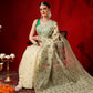 Cotton Jamdani Saree With Unstitched Blouse Piece