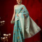 Cotton Jamdani Saree With Unstitched Blouse Piece