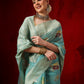 Cotton Jamdani Saree With Unstitched Blouse Piece