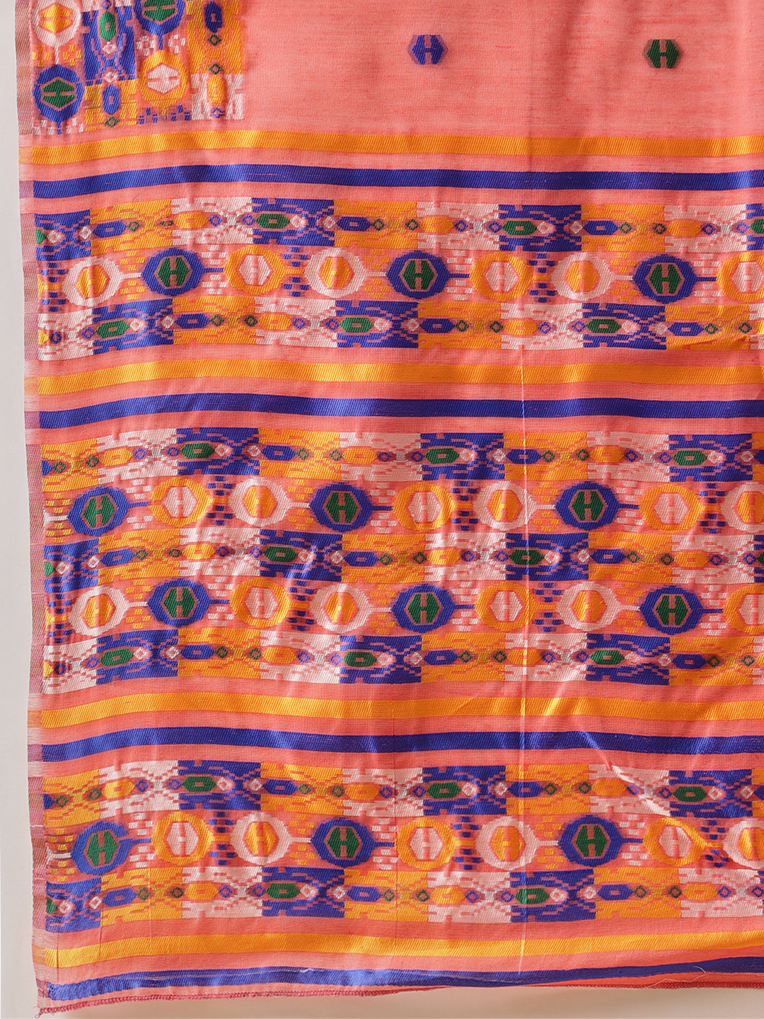 Cotton Jamdani Saree With Unstitched Blouse Piece