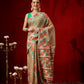 Cotton Jamdani Saree With Unstitched Blouse Piece