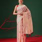 Dhakai Cotton Phulkari Jamdani Saree