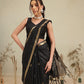 Cotton Blend Woven Design Handloom Premium Jamdani Saree With Tassels