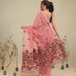 Cotton Blend Woven Design Handloom Premium Jamdani Saree With Tassels