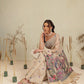 Cotton Blend Woven Design Handloom Premium Jamdani Saree With Tassels