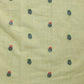 Cotton Blend Woven Design Handloom Premium Jamdani Saree With Tassels