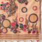 Cotton Blend Woven Design Handloom Premium Jamdani Saree With Tassels