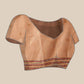 Cotton Blend Woven Design Handloom Premium Jamdani Saree With Tassels