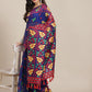 Women's Pure Cotton Jamdani Saree With Unstitched Blouse Piece