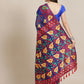 Women's Pure Cotton Jamdani Saree With Unstitched Blouse Piece