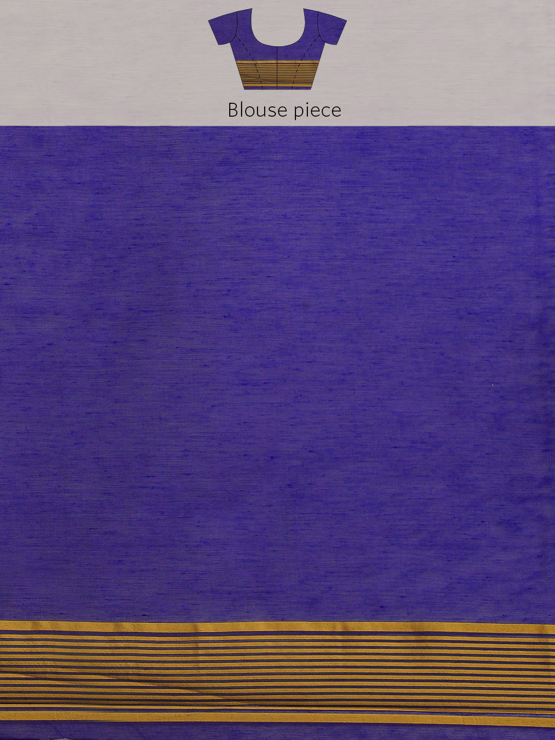 Women's Pure Cotton Jamdani Saree With Unstitched Blouse Piece