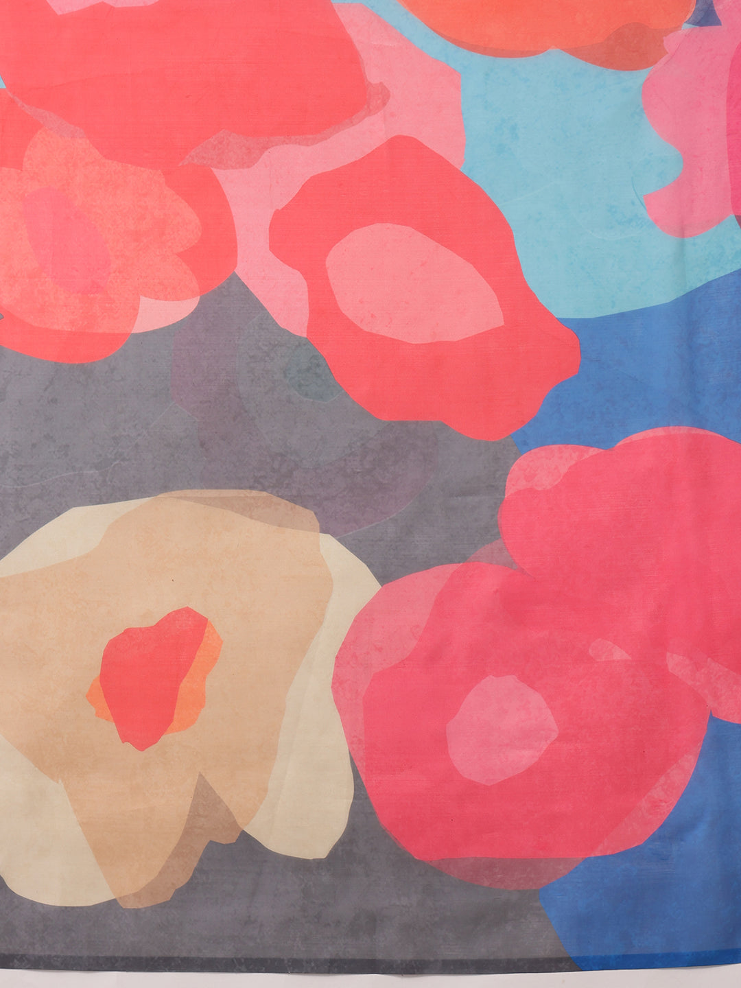 Abstract Chanderi Polyester Silk Saree