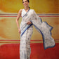 Valentine Special Soft Mal Cotton Printed Saree