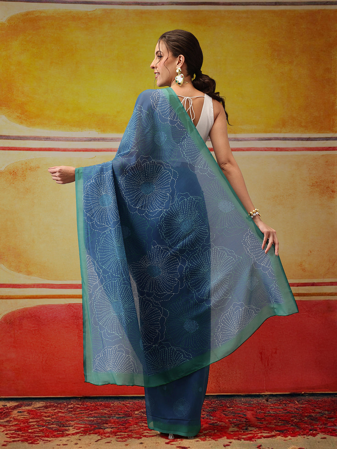 Valentine Special Soft Mal Cotton Printed Saree