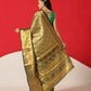 Baluchari Silk Saree With Zari Woven Rich Pallu & Contrast Border